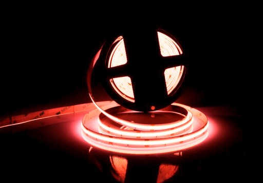 COB LED PÁS ip20 12V 12w/m neónový ČERVENÝ 1m