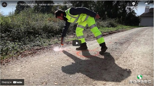 SOPPEC SPRAY RED FARBA NA ZNAČENIE CESTOV