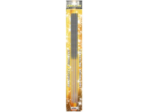 CRACKLING VP40P prskavky 10 kusov 40cm Klasek