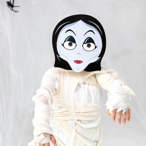 PAPIEROVÁ MASKA VAMPIRE MORTICIA 1 ks