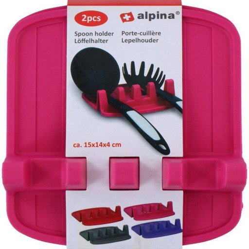 Alpina - Organizér Držiak na lyžičky (ružový)