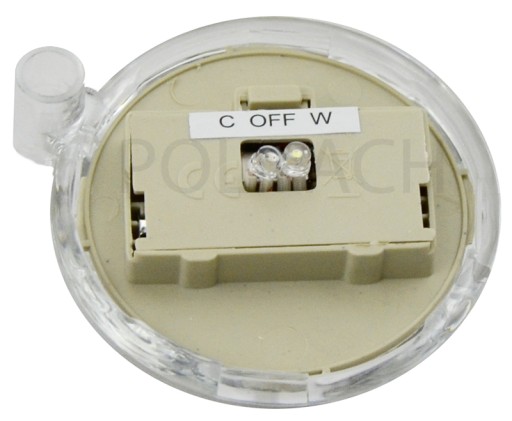 diamantová solárna lampa 2LED biela/RGB P-780