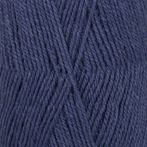 Priadza Drops Flora 10 / indigo / jednofarebná