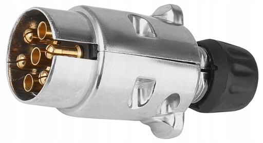 Zástrčka prívesu Z3C25 7 PIN, hliníková