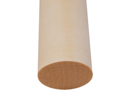 Paličky makramé, buk, 28 mm, 60 cm, drevené