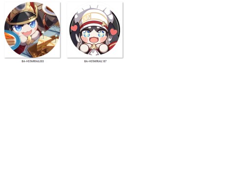 Honkai Star Rail Pins - Pom-Pom NA VÝBER