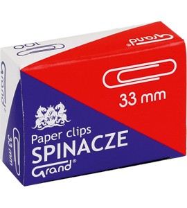 Veľké okrúhle sponky na papier 33 mm