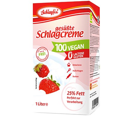 Smotana na šľahanie sladká 1000ml Schlagfix