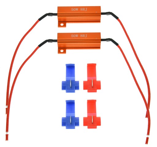 Can Bus Resistor 50W 8 ohm Rezistor LED CANBUS Noise Filter