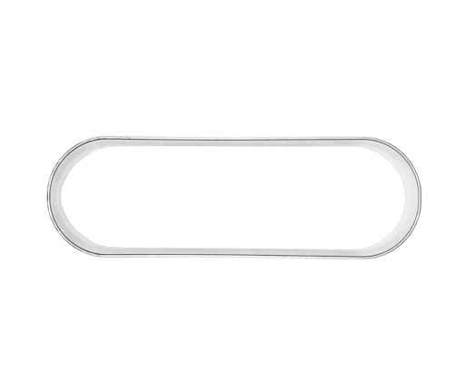 Forma rovná oválna 7,6 cm - piškóta, piškóta