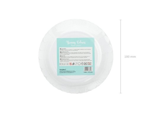 MÄŤOVÉ PAPIEROVÉ TANIERE 18 CM 6 KS.