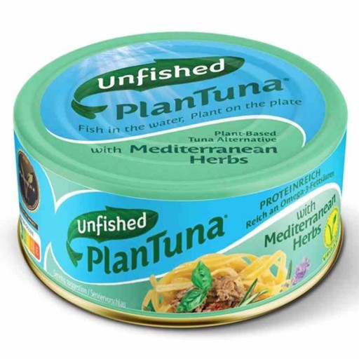 Vegánska alternatíva tuniaka so stredomorskými bylinkami 150 g Nerybaný