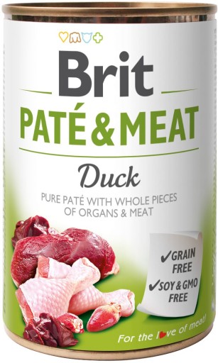 BRIT Paté & Meat Duck - 400 g plechovka