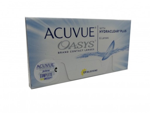 Dvojtýždenné šošovky Acuvue Oasys 1 ks