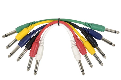 Káblový konektor ALPHA AUDIO 10 cm rovné zástrčky