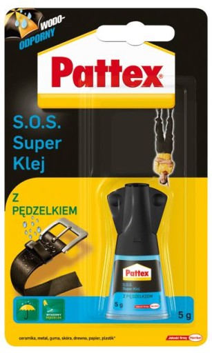 Pattex SOS super lepidlo so štetcom 5g Instant