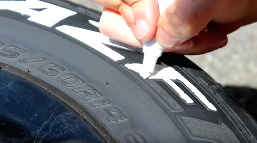 Pentel MM20 W biely značkovač pneumatík