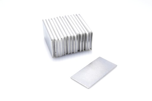 Neodymový tanierový magnet MPŁ 40x20x1 N38 1 kus