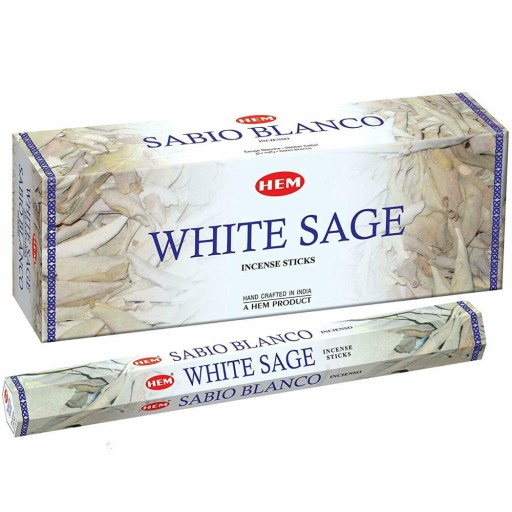Indické vonné tyčinky Aróma White Sage White Sage Aróma 20 ks HEM