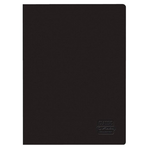 Notebook B5 60k mriežka Rainbow CC čierna HERLITZ