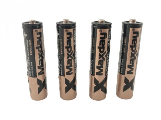 4x VEĽKÉ BATÉRIE AAA R3 ALKALICKÉ MAXDAY SADA 4ks
