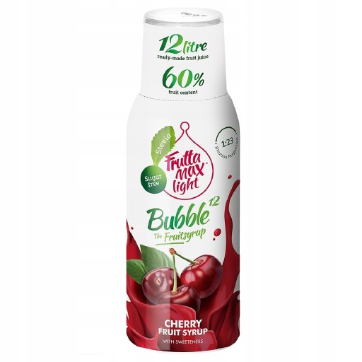 FRUTTAMAX ČEREŠŇOVÝ SVETLÁ SIRUP DO SÝTU 12L