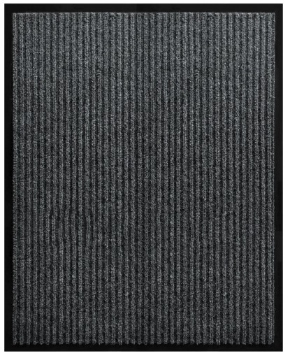 Protišmyková rohožka na vchodové dvere, šedá 40 x 60 cm