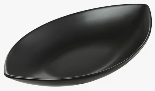 TANIER Salsa Boat 22*13cm AMBITION šalátová misa ČIERNA