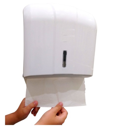 Papierová utierka ZZ BIELA skladaná 2W CELULÓZA HRUBÝ pevný papier 25x21,5
