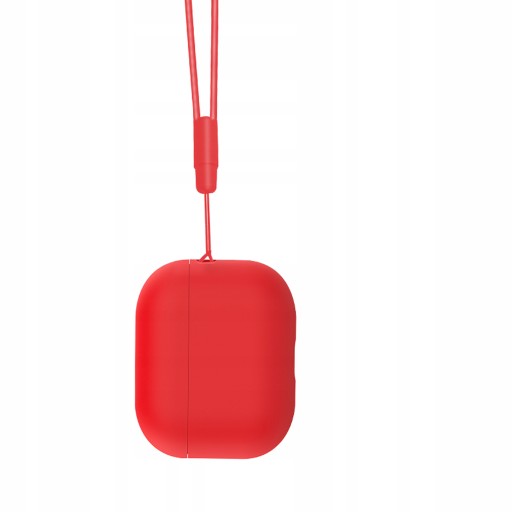 POUZDRO AIRPODS PRO 2 KRYT PRE SLÚCHADLÁ APPLE NA VALENTÍNA ČERVENÉ