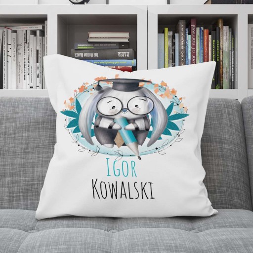 Vankúš do škôlky + Meno ZAJÍČIK HE