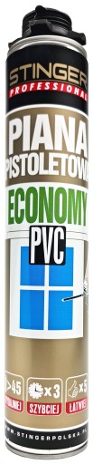 Nízkotlaková montážna pištoľ polyuretánová pena 750ml