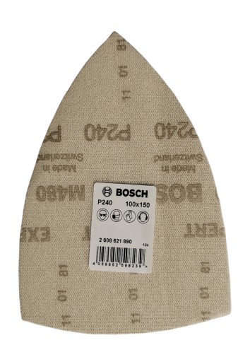 BOSCH brúsna sieťka na suchý zips 100x150mm P240 1 ks.