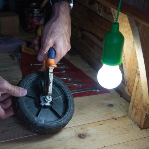 Nočná lampa na batérie na šnúrke, 1W LED