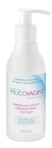 MUCOVAGIN Fyzioemulzia na intímnu hygienu, 150 ml