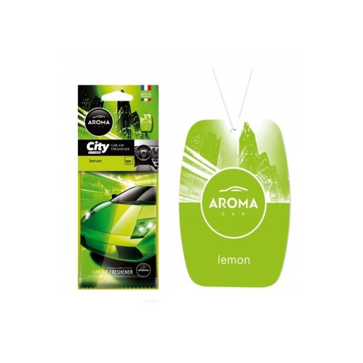 VÔŇA DO AUTA AROMA CAR CITY CARD CITRÓN