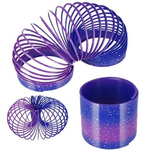 MEGA CREATIVE Pružina 8cm Galaxy /12
