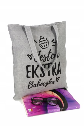 Nákupná taška EXTRA BABBIE! Šedá