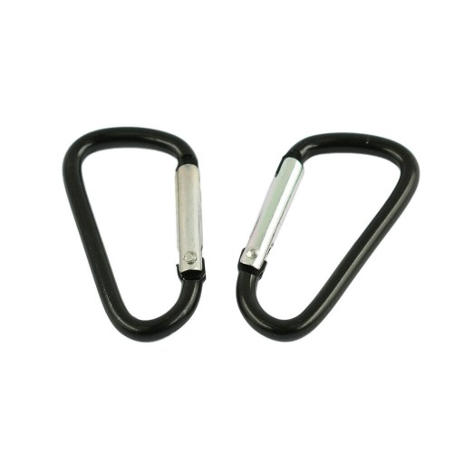 SURVIVAL EDC KARABÍNA SHAKEL ČIERNA
