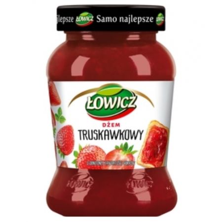 Jahodový džem Łowicz ovocná dóza 450g