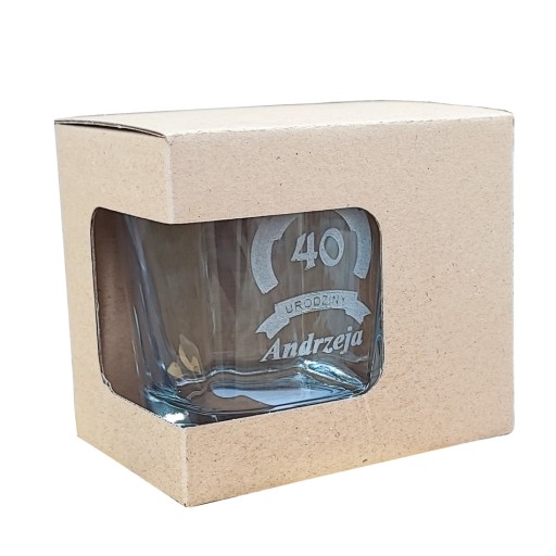 Pohár na whisky s gravírovaním, personalizovaný darček
