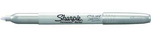 Kovový strieborný fix Sharpie