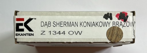 Egger End Cap Sherman Dub Cognac Brown 1344 OW