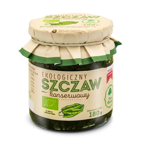 Šťovík eko konzervovaný 180g - Dary Natury