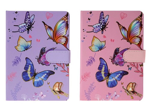 Zápisník na zips 13x19 cm s motívom BOTTERFLY