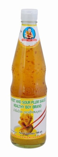 Slivková omáčka sladkokyslá 700 ml Zdravý chlapec