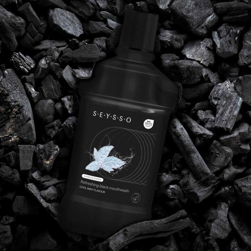 SEYSSO ústna voda s aktívnym uhlím 0,5l