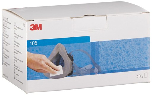 3M 105 čistiace utierky na masky, 3 kusy