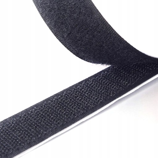 Samolepiaca páska na suchý zips 1,6 cm s lepidlom Silná 16 mm 1 m - biela