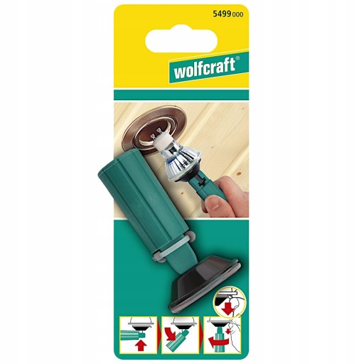 PRÍSAVKA WOLFCRAFT 5499000 NA INŠTALÁCIU HALOGÉNU
